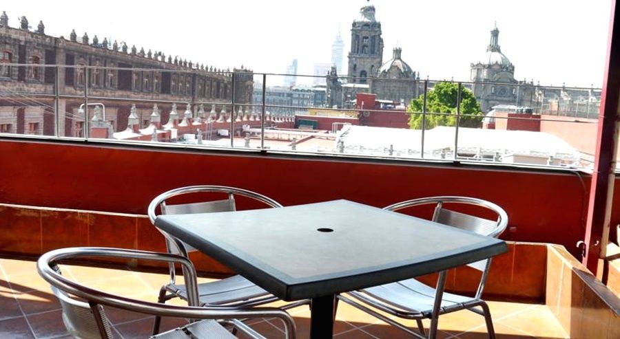 Hotel Amigo Zocalo Mexikóváros Kültér fotó